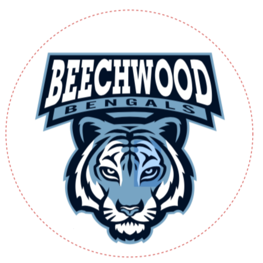 Southern Script Beechwood Bengals Authentic Football JerseysBeechwood  Middle School