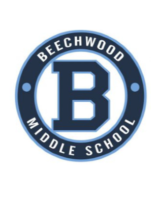 Southern Script Beechwood Bengals Ladies Mid Crop HoodieBeechwood Middle School